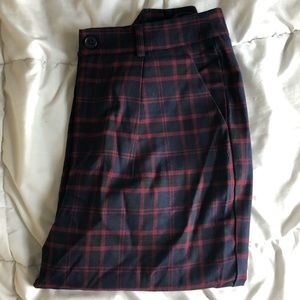 Plaid Dress Pants
